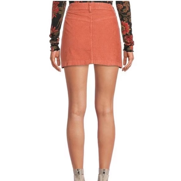 💕 HOSTPICK 💗 Free People NWT Corduroy Mini Skirt - Picture 9 of 9